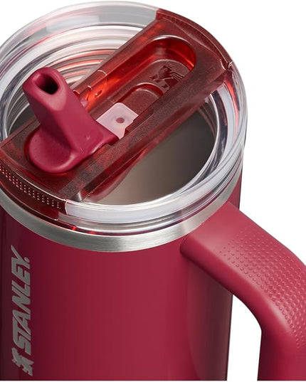 STANLEY Quencher ProTour Flip Straw Tumbler with Leakproof Lid | Built-In Straw & Handle | Cupholder Compatible for Travel | Insulated Stainless Steel Cup | BPA-Free