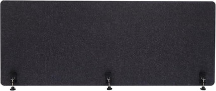 Polyester Desk Dividers, Soundproof Room Divider Office Furniture Partitions, Privacy Desk Panel with Clamps & Screwdriver, Stand Up Freestanding Desk Privacy Panel for Office Classroom(59.1" x23.8")
