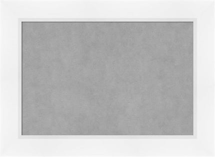 Amanti Art White Framed Magnetic Board 21x29 Medium Vision Board for use with Magnets, 100% Metal Sheet to Display Items as Office Decor or for Home Organization in mudroom, Kitchen or Kids Room