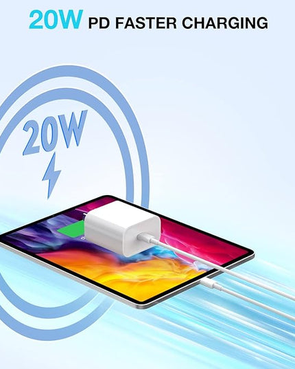 Fast Charging for iPhone 16 15 Charger,2Pack 20W PD Fast iPhone 16 15 Charger with USB C to USB C Charging Cable Cord 3FT for iPhone 16/16 Pro/16 Pro Max/15/15 Plus/15 Pro/15 Pro Max,iPad Pro/Air/Mini