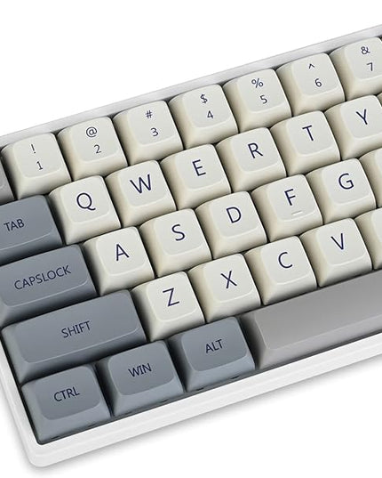 Guffercty kred XDA Profile Keycaps 137 PBT Key Retro Cap Cover Set Dye Sublimation for Cherry Mx Switch Mechanical Keyboard (XDA/Enlightenment)