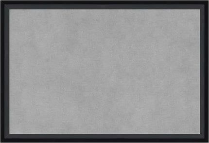 Amanti Art Black Framed Magnetic Board 13x19 Small Vision Board for use with Magnets, 100% Metal Sheet to Display Items as Office Decor or for Home Organization in mudroom, Kitchen or Kids Room