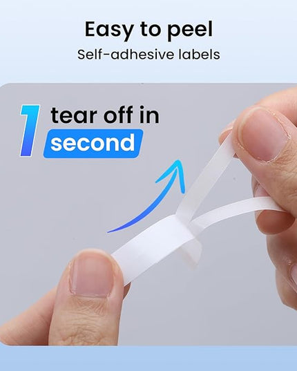 TZe-FX231 Flexible ID Laminated Cable Wire Labels 12mm 0.47 Laminated White Compatible with Brother P-Touch for Wire Wrapping and Flagging, 26.2FT/8M for PT-D210/D400/D600/H110 Label Makers