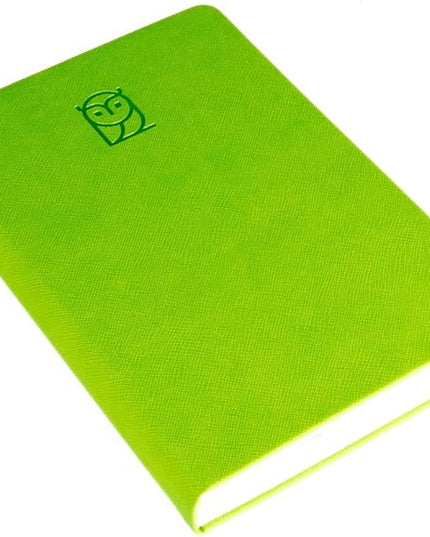 Undated Daily Planner – 6-Month A5 Productivity Organizer with Full Page Per Day, Hourly Schedule, Goal Setting, Habit Tracker, Weekly & Monthly Pages – Hardcover Time Management Notebook (Lime Green)
