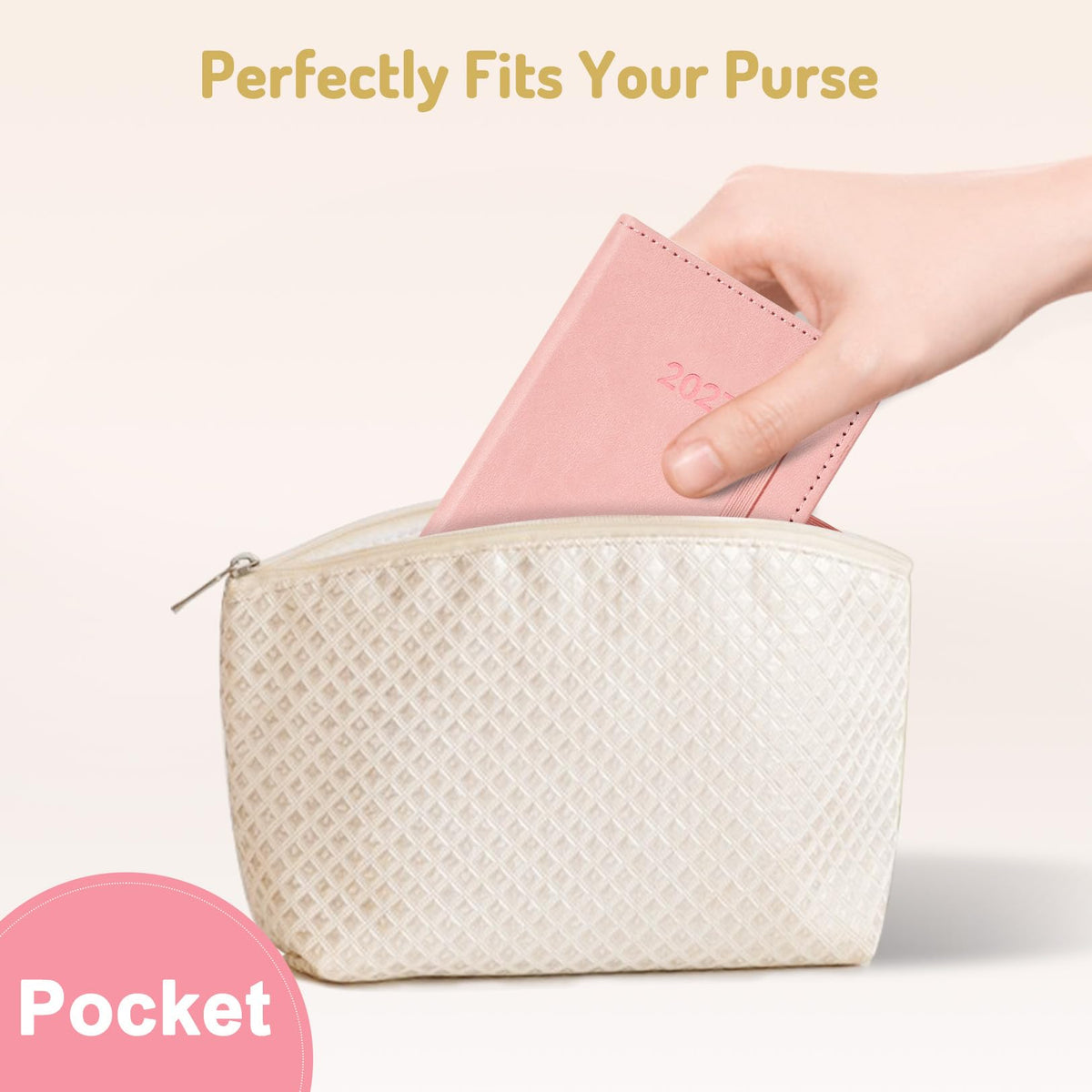 Forvencer Pocket Planner 2027,Small Weekly Monthly Planners for Purse