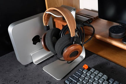 Premium Anodized Aluminum Headphone Stand, Gaming Headsets Holder, One-Piece Design, Headphone Holder on desk, Compatible for Sennheiser, Bose, Beats, Razer, AKG, Airpod Max, HyperX, Sony PS4 et.