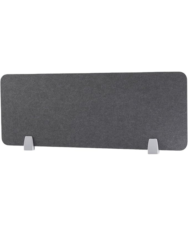 Desk Divider Privacy Panel Clamp-on Acoustic Freestanding Desktop Partition Dividers for Office Student Sound Proof Reducing Noise Visual Distractions Dark-Grey 30 * 40cm