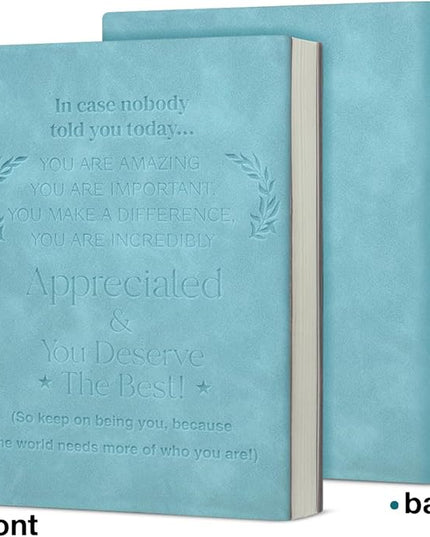 Employee Appreciation Journal Notebook, Inspirational Gifts for Coworkers Women Work Anniversary, Perfect for Writing Travel Business Work