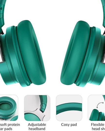 Million Sold 10 Years Classic E7 Active Noise Cancelling Headphones with Upgraded Noise Cancellation, Bluetooth Headphones Wireless with HD Sound Vivid Deep Bass, for Home Office Travel Birthday Gift