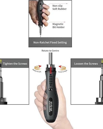 Precision Ratchet Screwdriver Set with Case, JAKEMY 180 in 1 Computer Screwdriver Tool, Compact Tool Set, Screwdriver Repair Kit for Laptop, iPhone, MacBook, PS5, Xbox, RC, Watch, Jewelry, Eyeglasses
