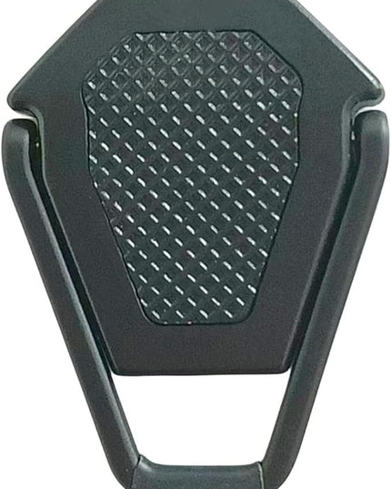 MIYKUISH Portable Invisible Laptop Stand - 2PCS zinc Alloy Laptop Mini Stand Heat Dissipation pad, Laptop Lifter Suitable for 12-20 inch Laptop (One Size Mutil Color) (Black)