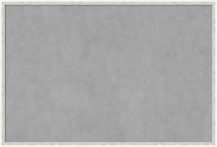 Amanti Art White Framed Magnetic Board 25x37 Large Vision Board for use with Magnets, 100% Metal Sheet to Display Items as Office Decor or for Home Organization in mudroom, Kitchen or Kids Room