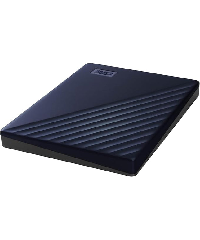 WD 2TB My Passport for Mac, Navy, Portable External Hard Drive with backup software and password protection, USB 3.1/USB 3.0 compatible - WDBA2D0020BBL-WESN