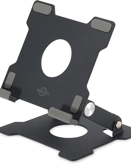KABCON Tablet Stand,Tablet Holder for iPad,Adjustable Portable Multi Angle Desktop Stand Compatible with iPad Pro 9.7 10.5 12.9 Air Mini 1-4,Galaxy Tabs,Surface Pro Tablets,Kindle,E-Reader,Nexus