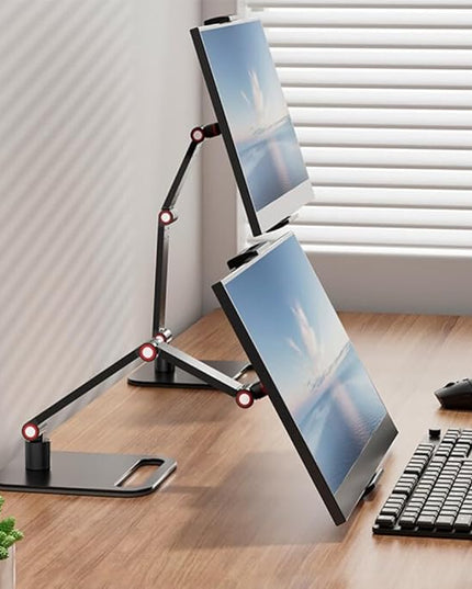 Portable Monitor Holder for 6-17.3 Inch Screen Desktop Expandable Monitor Stand 12.9 inch Tablet Stand
