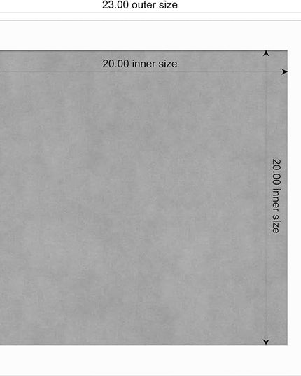 Amanti Art White Framed Magnetic Board 23x23 Medium Vision Board for use with Magnets, 100% Metal Sheet to Display Items as Office Decor or for Home Organization in mudroom, Kitchen or Kids Room