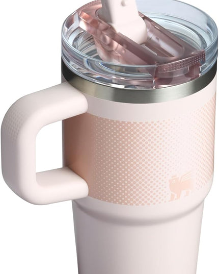 STANLEY Quencher ProTour Flip Straw Tumbler with Leakproof Lid | Built-In Straw & Handle | Cupholder Compatible for Travel | Insulated Stainless Steel Cup | BPA-Free