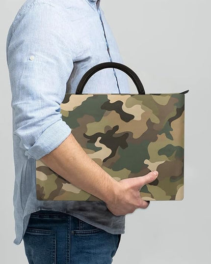 Hsnar 15.6 Laptop Case Briefcase Handbag with Accessory Pocket Slim Laptop Bag Laptop Sleeve
