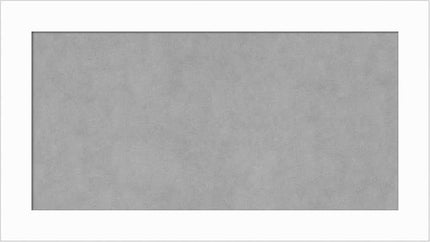 Amanti Art White Framed Magnetic Board 15x27 Small Vision Board for use with Magnets, 100% Metal Sheet to Display Items as Office Decor or for Home Organization in mudroom, Kitchen or Kids Room