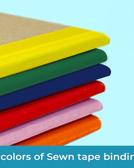 Rosmonde 50 Pack A5 Kraft Journal, Extra Pages - 120 Pages (60 Sheets), Long Lasting, Wide Ruled, 8 x 5.7 Kraft Notebook, Bulk Journal Notebook A5, Bulk Composition Notebooks, Bulk Notebook for School