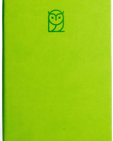 Undated Daily Planner – 6-Month A5 Productivity Organizer with Full Page Per Day, Hourly Schedule, Goal Setting, Habit Tracker, Weekly & Monthly Pages – Hardcover Time Management Notebook (Lime Green)