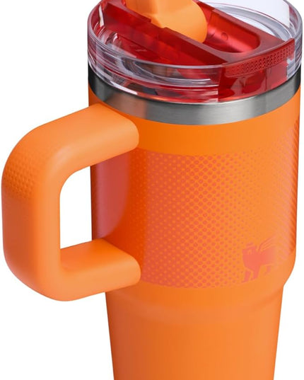 STANLEY Quencher ProTour Flip Straw Tumbler with Leakproof Lid | Built-In Straw & Handle | Cupholder Compatible for Travel | Insulated Stainless Steel Cup | BPA-Free