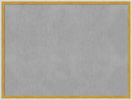 Amanti Art White Framed Magnetic Board 19x25 Medium Vision Board for use with Magnets, 100% Metal Sheet to Display Items as Office Decor or for Home Organization in mudroom, Kitchen or Kids Room