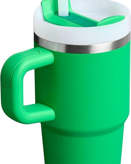STANLEY Quencher H2.0 Tumbler with Handle and Straw 20 oz | Flowstate 3-Position Lid | Cup Holder Compatible for Travel | Insulated Stainless Steel Cup | BPA-Free | Meadow
