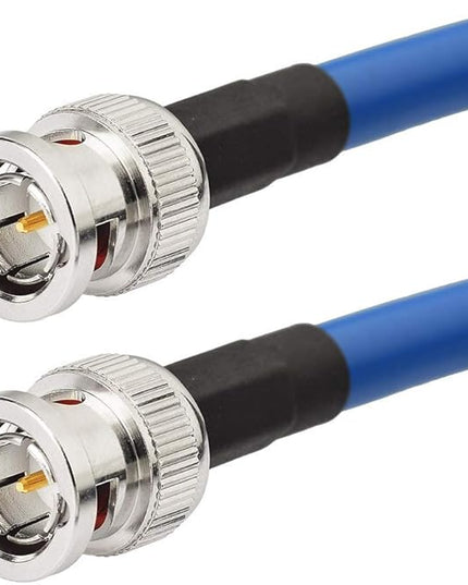 Superbat SDI Cable 75 Ohm BNC Cable 3G/6G/12G (Belden 1694A)，10FT/15FT/30FT/50FT/100FT/200FT,Supports HD-SDI/3G-SDI/4K/8K Video,Precision SDI Video Cord (1Pcs)