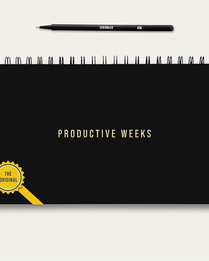 Undated Weekly Planner 2026 | Daily Agenda To Do List Notepad Day Planner Notebook | Monthly School Task, Work Schedule Planners | Yearly Horizontal Calendar Spiral Desk Organizer | Habit Tracker
