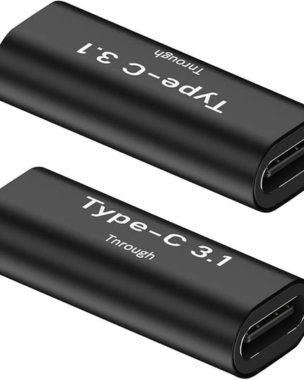 Pastall 5 Pack USB C Female to Female Adapter.Usbc Extender.USBC Coupler Supports Up to 10Gbps Data Transfer and 100W Fast Charging.Compatible with Thunderbolt 4/3 Supports 8K@60Hz Video.
