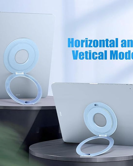 Universal Tablet Mount Holder Stand - 360 Rotating Desktop Tablet Magnetic Ring Holder Handle Grip Bracket Compatible for iPad Pro, Air, Mini, Galaxy, Fire, Kindle, All 6-13" Divice Accessories