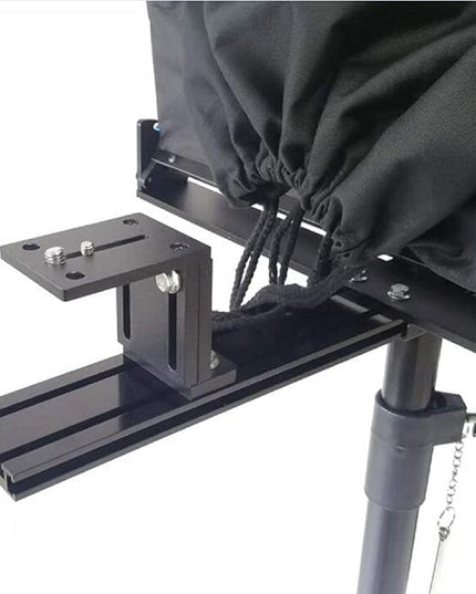 22 Inch Large Teleprompter for Computer Laptop, Professional Video Camera Tablet Prompter with Beamsplitter Glass & Aluminum Carry Case, for TIK Tok Live Short Videos Speech