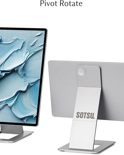 SOTSU FlipAction Touch 14" Premium Portable Monitor SFA14TCMG | FHD IPS Pivoting Dual Laptop Screen | Touchscreen for Cellphone, Gaming, and Travel | PC, Chrome, Android, DeX Compatible