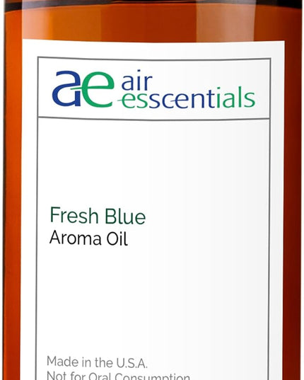 Fresh Blue Aroma Oil, Essential Oils Blend for Diffusers & Scent Machines, Mandarin, Ozone & Cardamom Blend, Aromatherapy, Cold Air Diffuser Compatible, 300 mL