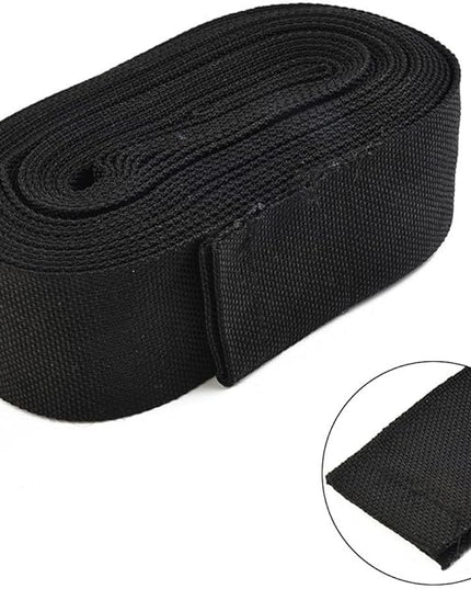 HanOaki Nylon Protective Gear Sleeve Sheath Cable Cover for Welding Torch Hydraulic Hose 25 Feet Length 40mm Diameter