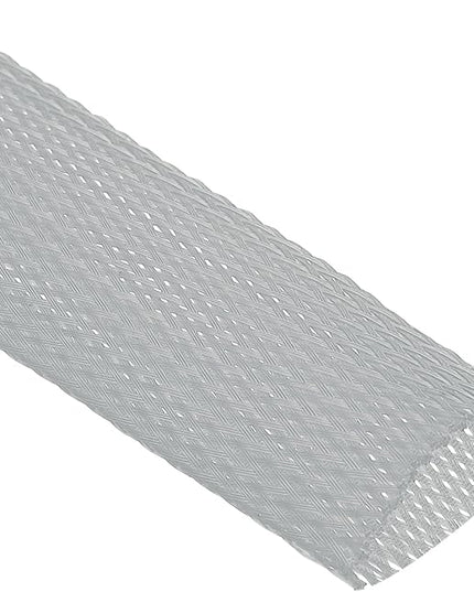 uxcell Expandable Sleeving,1 9/16-inch 10ft Cable Sleeve, Gray