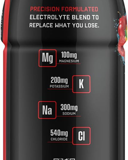 Jocko Fuel Hydrate Electrolyte Drinks - Sports Drink Hydration Amplifier, Thirst Quencher - Scientifically Formulated Electrolyte Blend Fruit Punch Flavor 16 Oz (12 Pack)