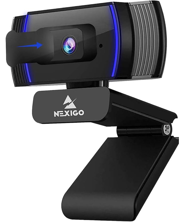NexiGo N930AF Webcam with Microphone for Desktop, Autofocus, Webcam for Laptop, Computer Camera, 1080p HD USB Web Camera, Compatible with Zoom/Switch 2/Teams/Webex