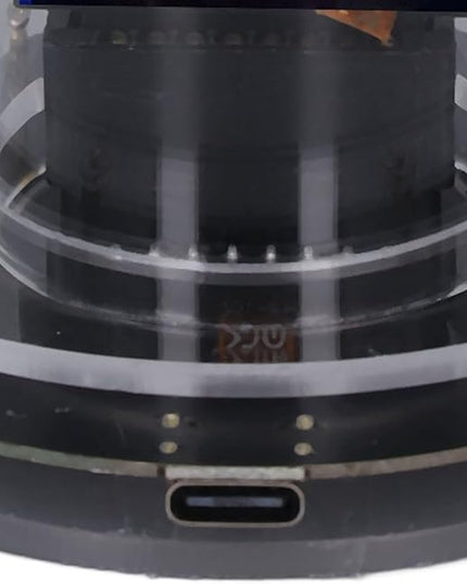 IPS Nixie Tube Clock Simulation, RGB Digital Display, 12/24h Weather Mode, Electronic Album Feature with No Assembly Required, Retro Friends