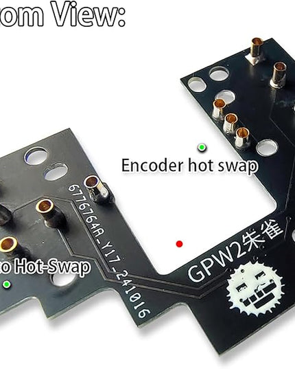 Hot-Swap Micro Switch PCB Kit for Logitech G Pro X Superlight 2 Lightspeed GPW4 Mice – ENIG Gold Pads, 6-Claw Clamps | Fix Double-Click & Customize Clicks