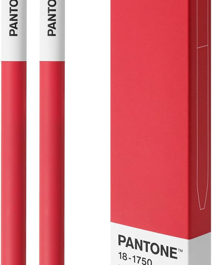 Kaco FIRST Gel Pens 2 Pieces with Black Ink, 0.5 mm Fine Point, Smooth Writing Experience, Aesthetic Cute Stationery for Journaling, Note Taking Pens (2023 Viva Magenta)