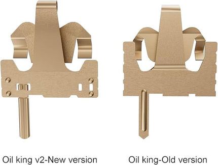 Gateron Oil King V2 Pre Lubed 5pin Linear Switches for Mechanical Keyboard (108 PCS, Oil King)