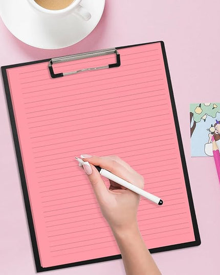 (3-Pack) Colorful Unpunched Lined Paper - 300 Sheets/600 Pages Loose Leaf Paper Line Refills, Per Color 60 Sheets, 8.5" x 11"