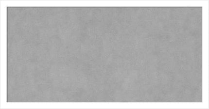 Amanti Art White Framed Magnetic Board 13x25 Small Vision Board for use with Magnets, 100% Metal Sheet to Display Items as Office Decor or for Home Organization in mudroom, Kitchen or Kids Room