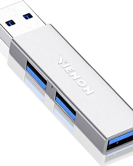 USB 3.0 Hub, VIENON Aluminium 3-Port USB Hub USB Splitter USB Expander for Laptop, Xbox, Flash Drive, HDD, Console, Printer, Camera,Keyborad, Mouse