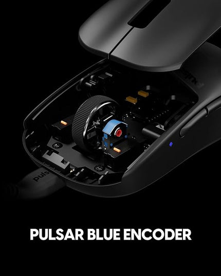 Pulsar Gaming Gears X2 Wired Gaming Mouse, Ultra Lightweight, Optical Switch, 26000 DPI, Motion Sync, PAW3395 Sensor (Medium, Wired, White)