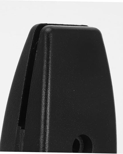 Adjustable Office Desk Divider Clip 2pcs Glass Privacy Panel Clamp for Sneeze Guard Soundproof Baffle Support for Workspaces Black