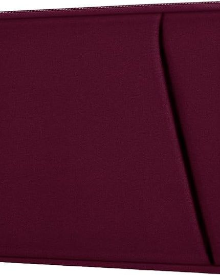 Laptop Sleeve Case 14 inch, Durable Carrying Bag Shockproof Protective Case Cover, Handbags Briefcase Laptop Bag Compatible with 14" MacBook Air/Pro HP Asus Lenovo Notebook Computer, Wine Red