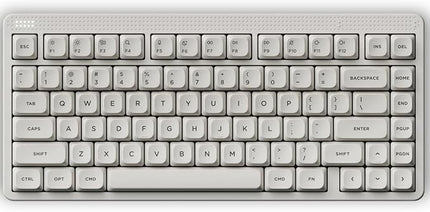 nuphy Node75 Wireless Mechanical Keyboard, 75% Hot Swappable Custom Keyboard, 82 Keys Computer Gaming Keyboards, Supports Touch Gestures, PBT Keycaps, RGB Backlit, Bluetooth/2.4GHz/USB-C